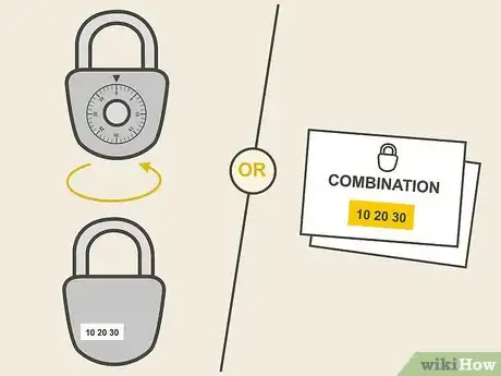 Image intitulée Open a Combination Lock Step 1