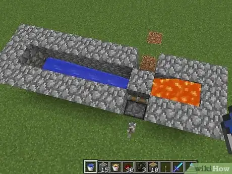 Image intitulée Make an Infinite Cobblestone Generator in Minecraft Step 12