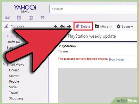 Image intitulée Delete Yahoo Email Step 1