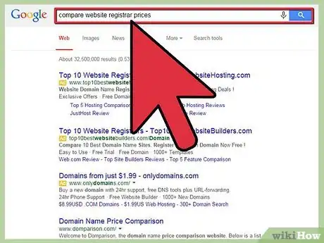 Image intitulée Buy a Cheap Domain Name Step 9