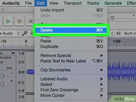 Image intitulée Remove Unnecessary Audio with Audacity Step 7