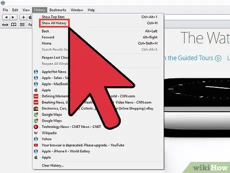 Image intitulée Clear History in Safari Step 6