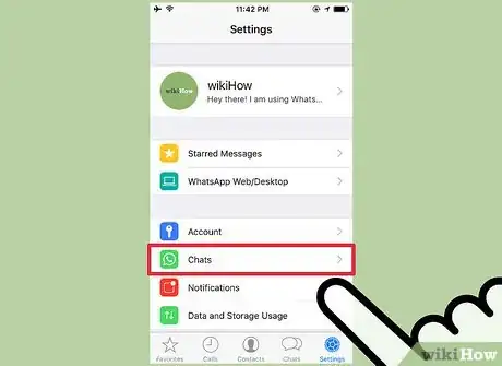 Image intitulée Clear Data on WhatsApp Step 3