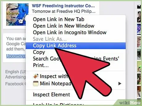 Image intitulée Sync Facebook Events to iCal Step 4