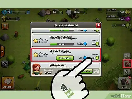 Image intitulée Get Gems in Clash of Clans Step 1
