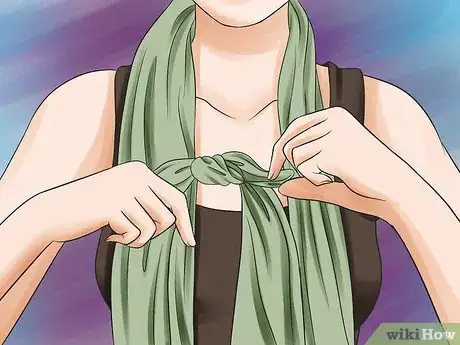 Image intitulée Tie a Scarf Around the Neck Step 15