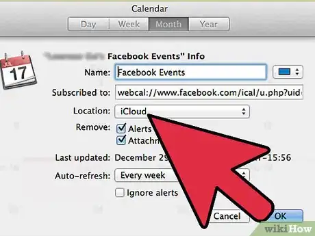 Image intitulée Sync Facebook Events to iCal Step 9