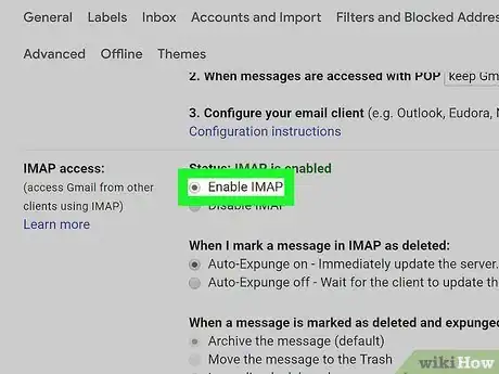 Image intitulée Sync Outlook With Gmail Step 5