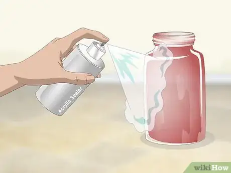 Image intitulée Paint Glass Jars Step 5