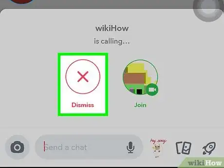 Image intitulée Video Chat on Snapchat Step 15