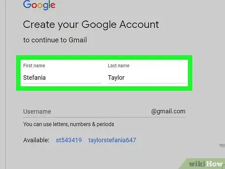 Image intitulée Create a Gmail Account Step 20