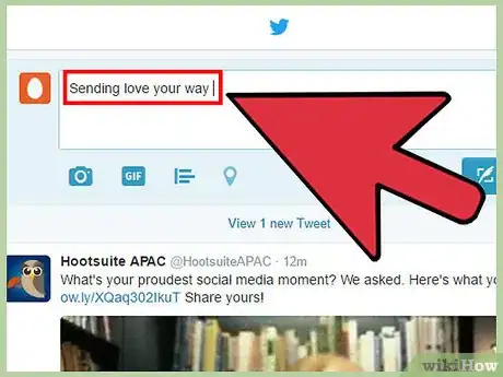 Image intitulée Make a Heart on Twitter Step 4