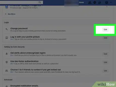 Image intitulée Change Your Facebook Password Step 14