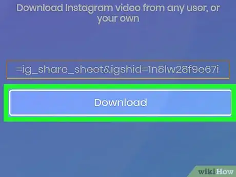 Image intitulée Download Videos on Instagram on Android Step 22