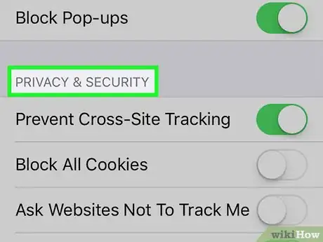 Image intitulée Enable Cookies on iPad Step 3