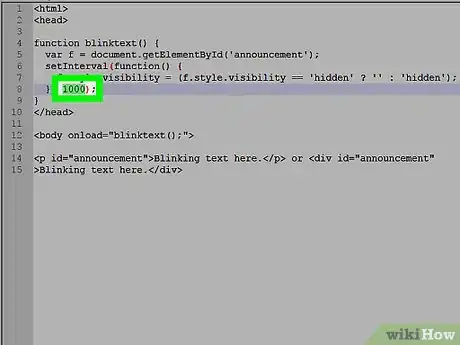 Image intitulée Make Text Blink in HTML Step 10