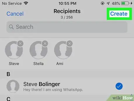 Image intitulée Send a Message to Multiple Contacts on WhatsApp Step 25