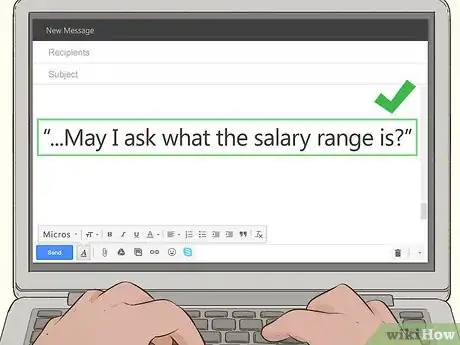 Image intitulée Ask About Salary in Email Step 6