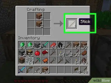Image intitulée Craft a Fence in Minecraft Step 2