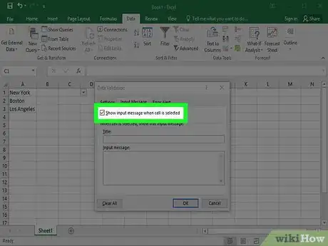 Image intitulée Create a Drop Down List in Excel Step 13