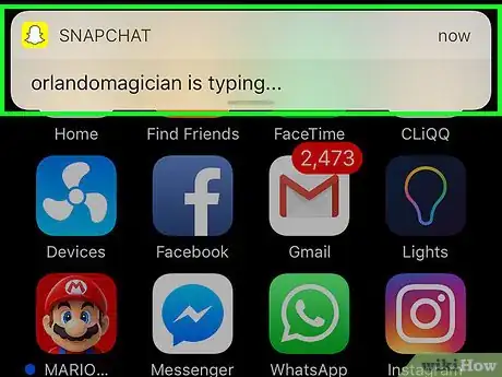 Image intitulée Tell if Someone Is Typing on Snapchat Step 18