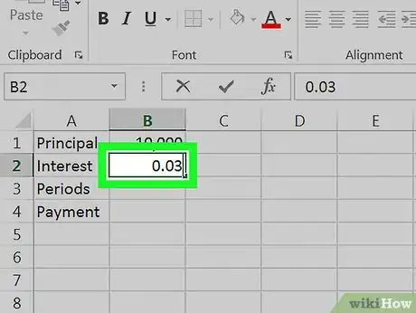 Image intitulée Calculate an Interest Payment Using Microsoft Excel Step 5