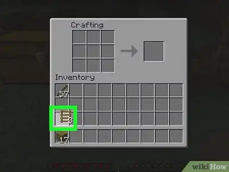 Image intitulée Make a Ladder in Minecraft Step 4