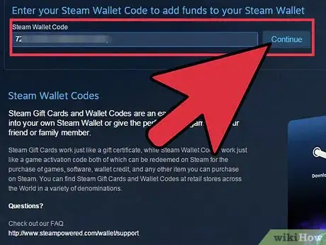 Image intitulée Redeem a Steam Wallet Code Step 6