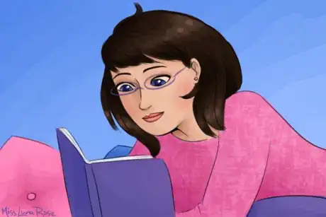 Image intitulée Young Woman Reads.png