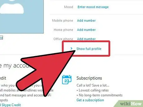 Image intitulée Change Your Skype Profile Step 4