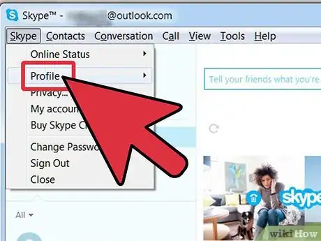 Image intitulée Change Your Skype Profile Step 2