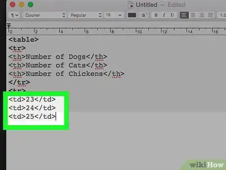 Image intitulée Create a Table in HTML Step 9