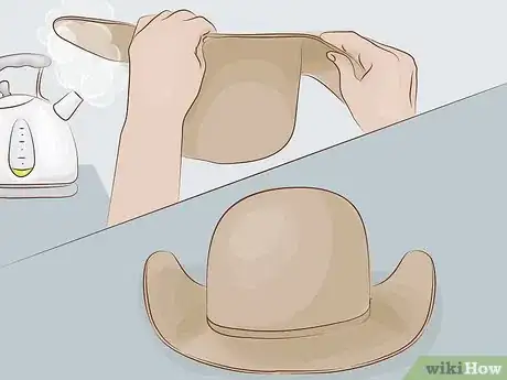 Image intitulée Shape a Cowboy Hat Step 8