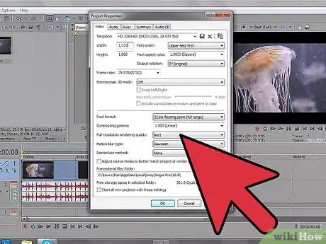 Image intitulée Render a Video in HD With Sony Vegas Step 6