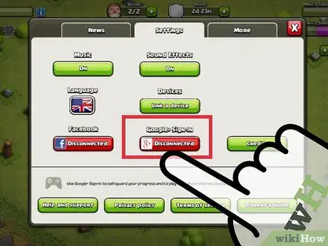 Image intitulée Create Two Accounts in Clash of Clans on One Android Device Step 13