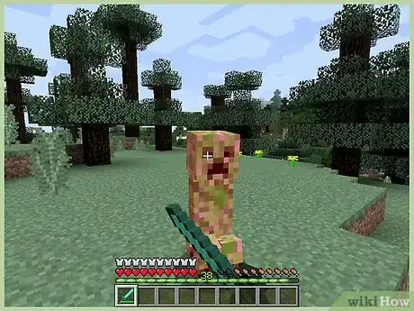 Image intitulée Kill a Creeper in Minecraft Step 17