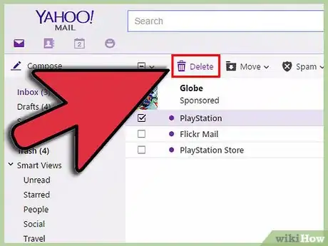 Image intitulée Delete Yahoo Email Step 2