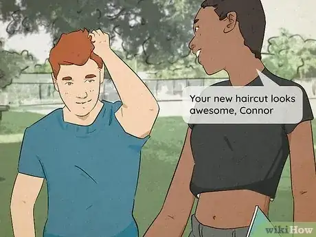 Image intitulée Compliment a Guy's Haircut Step 1