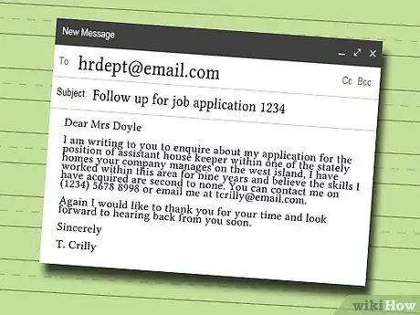 Image intitulée Write a Follow Up Email for a Job Application Step 7