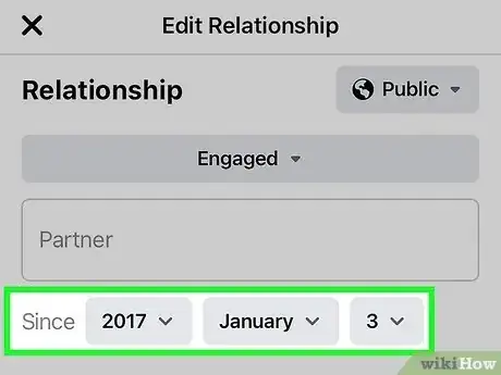 Image intitulée Change Your Relationship Status on Facebook Step 7