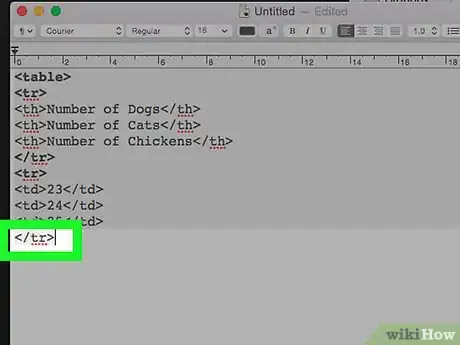 Image intitulée Create a Table in HTML Step 10