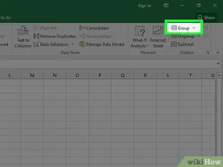 Image intitulée Collapse Columns in Excel Step 4