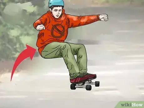 Image intitulée Stop on a Longboard Step 9