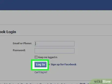 Image intitulée Log in to Facebook Step 5
