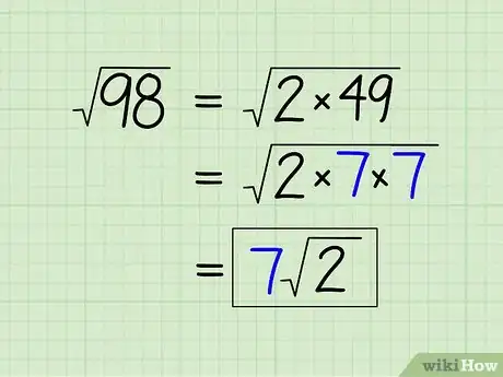 Image intitulée Simplify a Square Root Step 5