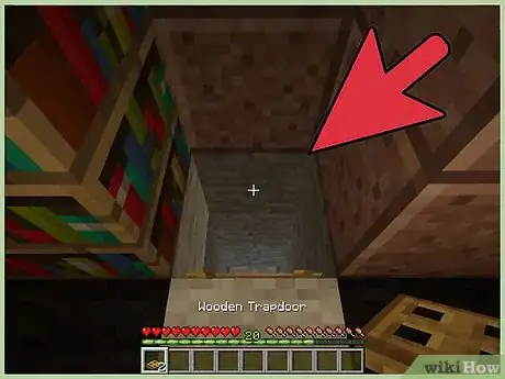 Image intitulée Make a Trapdoor in Minecraft Step 5