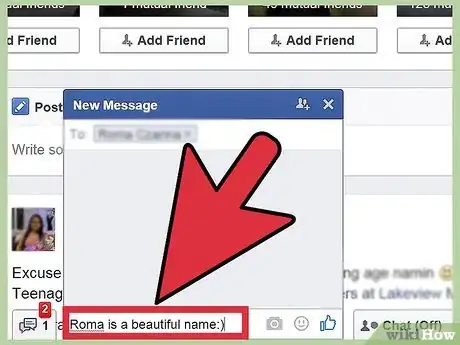 Image intitulée Start a Conversation with a Girl on Facebook Step 6