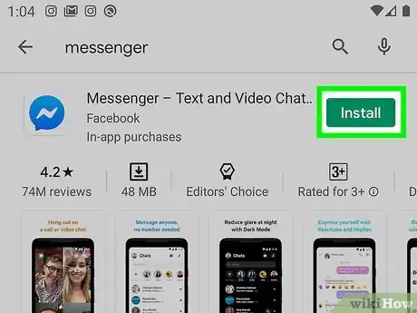 Image intitulée Install Facebook Messenger Step 16