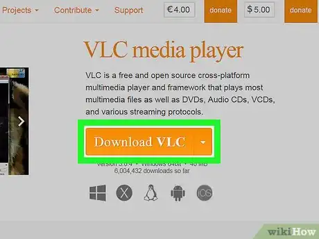 Image intitulée Download and Install VLC Media Player Step 2