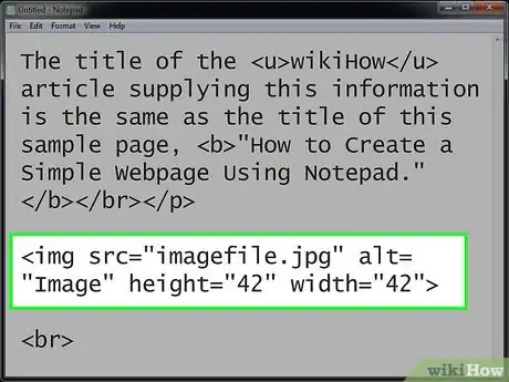 Image intitulée Set Image Width and Height Using HTML Step 2